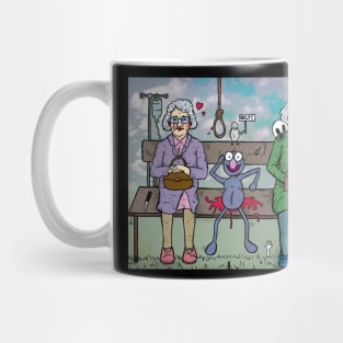 Two sweet grandmothers Mug